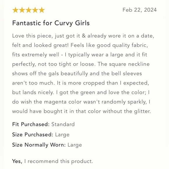 NWT Size L - Maeve Square-Neck Bell-Sleeve Sweater - Picture 2 of 16